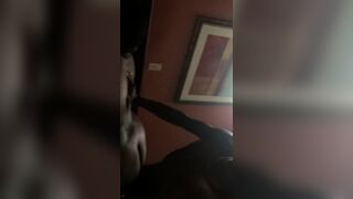 Bottom takes Tops Bareback Cock in Flint motel room - 3 image