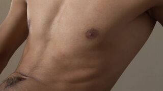 I stand on my lewd great cock to jerk and can not expect until that guy squirts! - 11 image