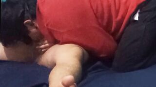 He sucks the unknown, penetrates me and comes in my mouth for money PT1 - 15 image