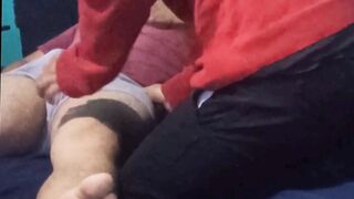 He sucks the unknown, penetrates me and comes in my mouth for money PT1 - 4 image