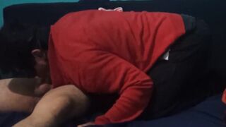 I make a blowjob to my hetero friend - 10 image