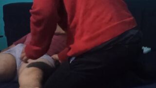 I make a blowjob to my hetero friend