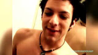 PoV Fucking Our Emo Houseboy In the Bathroom While He is Cleaning - Anal