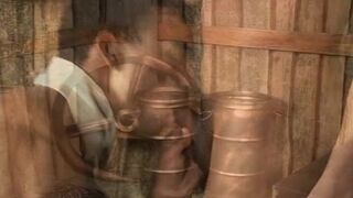 Inexperienced farmer wants to make his day pleasant with a nice fuck - 4 image