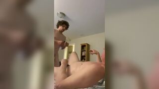 Daddys cock down my throat and boy pussy - 3 image