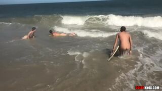 Beach Fuck with Colby and Mickey bareback - 2 image