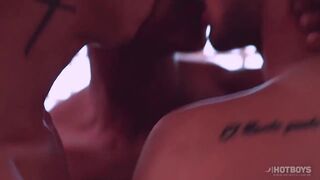 threesome hot bareback - 3 image