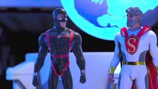 SodomySquad - Gay Superhero Alpha Saves Vulnerable Twink, Shoves His Hunk Cock Into Ass - 2 image