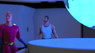 SodomySquad - Gay Superhero Alpha Saves Vulnerable Twink, Shoves His Hunk Cock Into Ass - 3 image