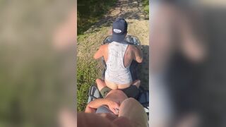 Daddy knows all the ins and outs. Four wheeling & Fucking - 12 image