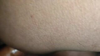 Bareback and pressing cock with my friend ass