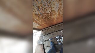 Abandoned place for fun and relaxation