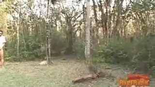 Latinos Barebacking Outdoor Fuck - 3 image