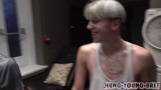 Spunky as fuck arse hole fucked over n over by members of the public! - 2 image