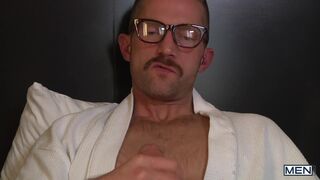 Stepson Stumbles Upon His Stepdad Jerking Off He Then Offers Him His Body To Play With - TWINKPOP - 3 image