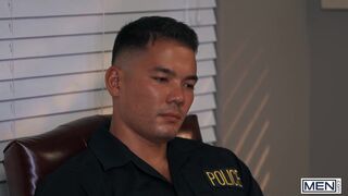 Officer Colton Reece Brings Twink Harrison Todd Back To The Police Station & Gives Him The Fuck Of His Life - MEN - 4 image