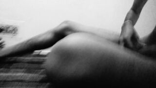 Closeup look of hole in big dick. Experimental masturbation porn. - 3 image
