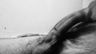 Closeup look of hole in big dick. Experimental masturbation porn. - 5 image