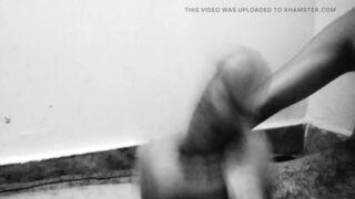 Closeup look of hole in big dick. Experimental masturbation porn. - 8 image