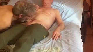 A grandpa cums in my ass! - 2 image