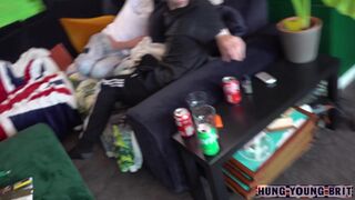 Gettin 2 know Super Fit 19yr, pop star looks, proper chav takes CUM up the arse- Unedited vid - 6 image