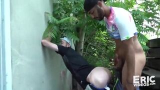 Tahar loads his slut 3 times in a row bareback