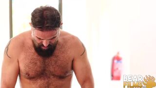 BEARFILMS Alfer Cuero Rims Carlos Verga Ass Before Raw Sex
