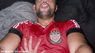 Two Guys Enter My Hotel Room And Fuck Me Ass - FULL ON RED - 8 image