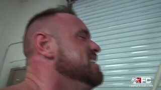 Michael Romans creampie in black socks P2