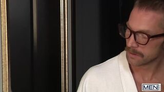 MEN - Travis Stevens And His Stepfather Adam Herst Indulge In A Naughty Fuck Session That Ends With Cum All Over The Place - 2 image