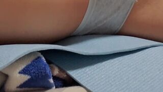 Continuous ejaculation in panties! Continue to shake your hips while covered with overflowing semen - 5 image