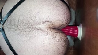 Anal training with a happy Ending. - 13 image