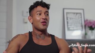 Buff Friends Learn To Jerk Off Infront Of Eachother To Prepare For Tough Life - Kenzo Alvarez, Matthew Ellis - 3 image