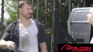 Jock Needs To Pass INITIATION WITH FUCK TRAIN & SPITROAST