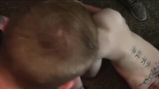 bareback party in his hole