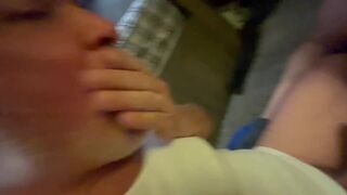 I came so hard in his tight ass