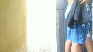 My Neighbor Fell for My Chat and After Football He Let Me Put a Little in His Ass Before He Entered the House