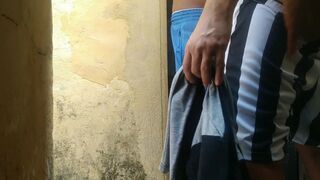 My Neighbor Fell for My Chat and After Football He Let Me Put a Little in His Ass Before He Entered the House