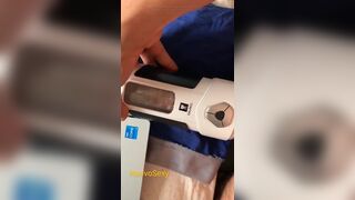 Mature with masturbator