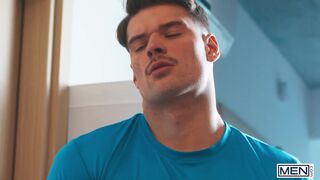 MEN - Watch Three Handsome Hunks Indulge In A Hot Threesome With Malik Delgaty, Marcus McNeil And Felix Trainor