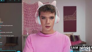 MEN - Naughty Drake Von Takes His Chance To Fuck His Femboy Step Brother Sam Ledger In Doggystyle - 3 image