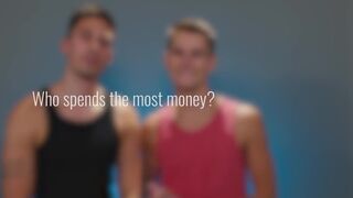 Gorgeous Twink Sensually Flip Fucks Real Life Tatted BF Hunk - 3 image