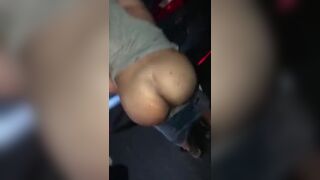 Bareback in the Carpark at Night