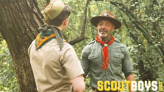 ScoutBoys Hung Scoutmaster Ace Banner barebacks sexy innocent scout - 2 image