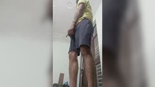 Masturbating after massaging my neighbor and taking out spam first time