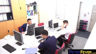 PETERFEVER Hiroya And Bao Welcomes Rio With Threeway Bareback - 5 image