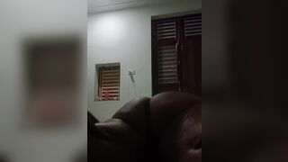 My neighbor giving me a massage. - 4 image