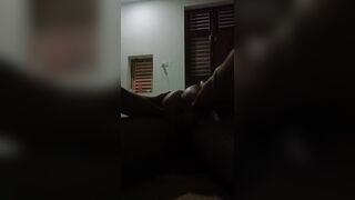 My neighbor giving me a massage. - 6 image