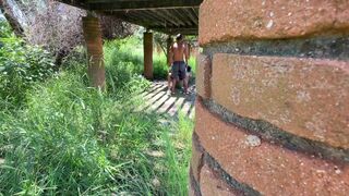 Biggest whorehouse in the middle of the park, BAREBACK orgy.