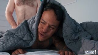 MEN - Tattooed Adrian Zuki Gets His Tiny Ass Drilled Hard By His Handsome Roommate Marcus McNiell - 4 image